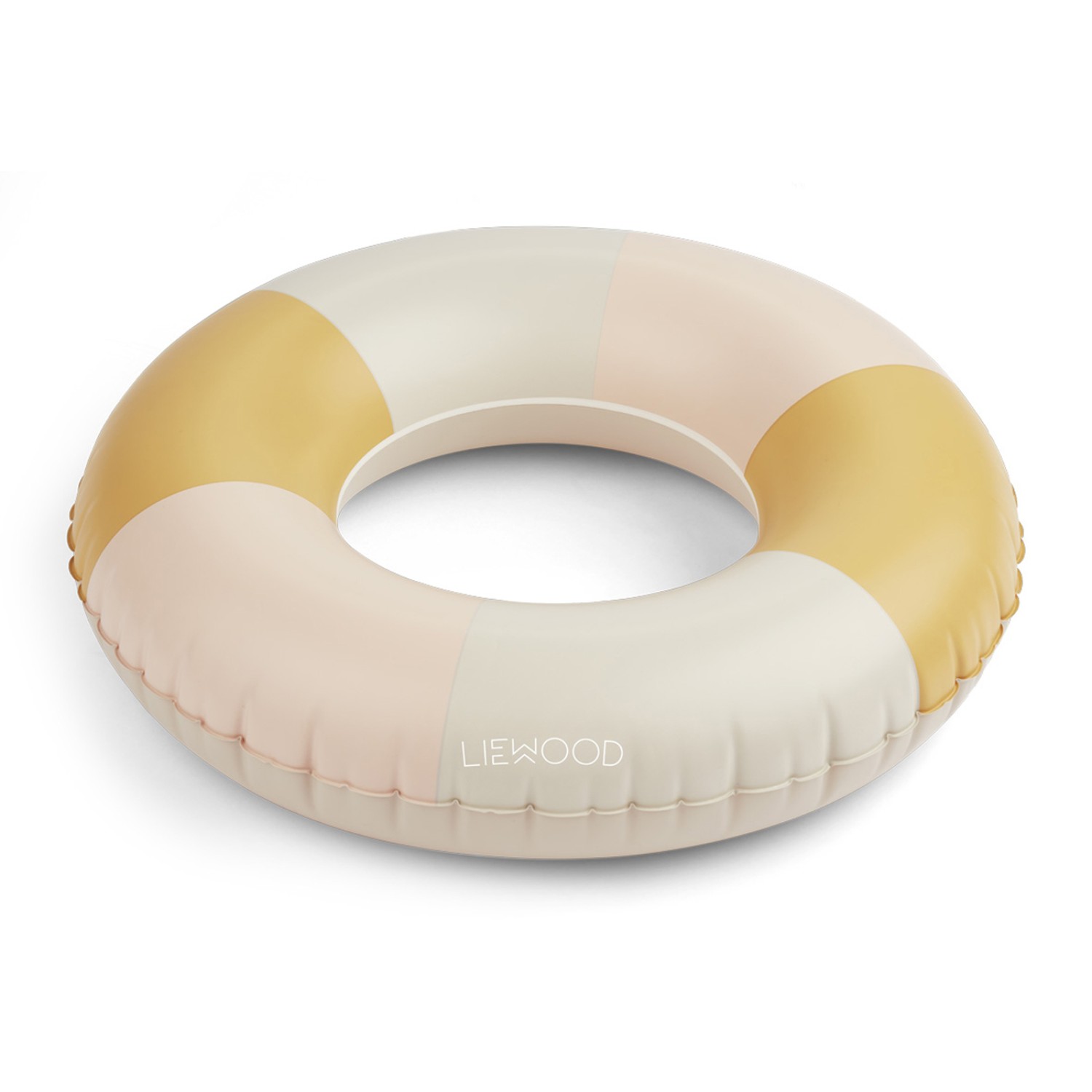 Donna swim ring - Stripe: Peach/sandy/yellow mellow